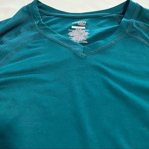 Danskin Now SZ Medium 8-10 Green Blue Activewear - Picture 14 of 14